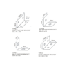 Multi-Purpose Brackets Dimensions Multi-Purpose Brackets Dimensions