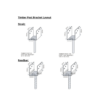 Timber Post Brackets Dimensions