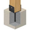 Installation of Timber Post Bracket