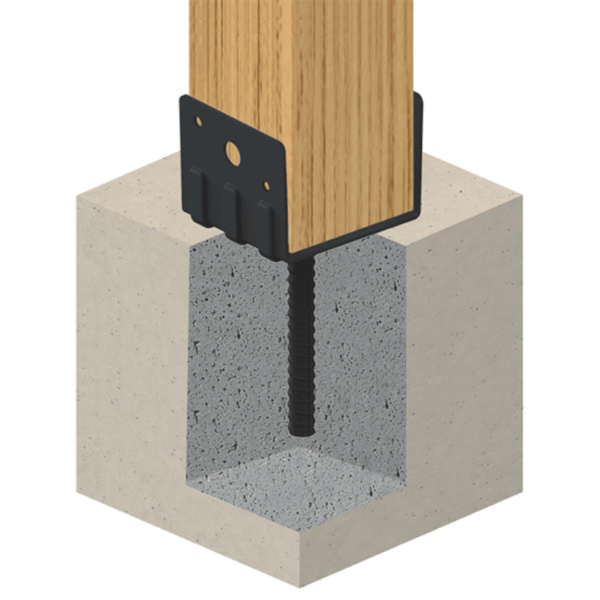 Installation of Timber Post Bracket